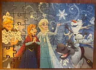2 Puzzles Frozen Educa 48 piezas