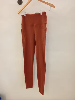 Mallas Arc'teryx tiro alto marrón