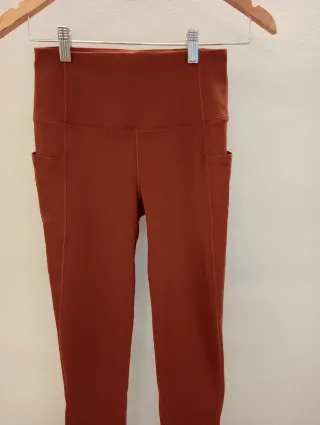 Mallas Arc'teryx tiro alto marrón