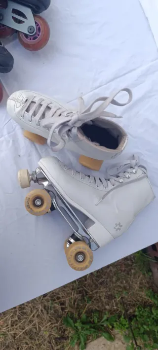 Patines blancos talla 37