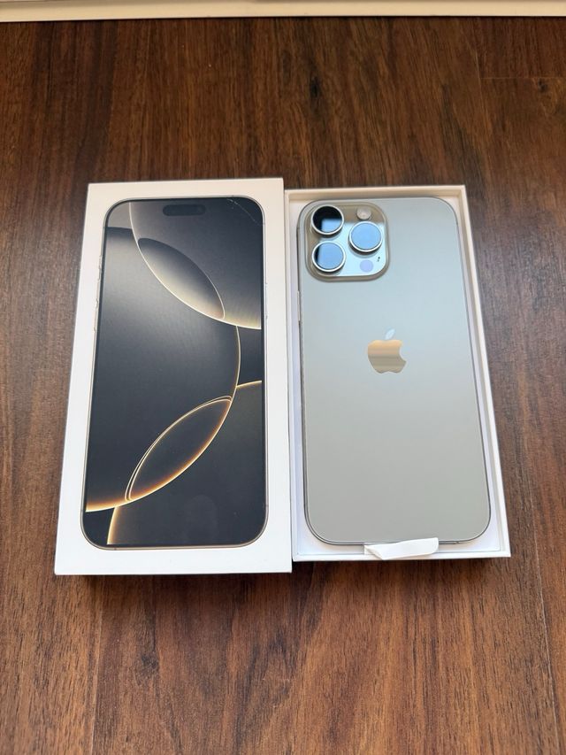 iPhone 16 Pro Max 256GB Titanio Natural