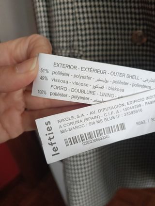 Blazer mujer Lefties