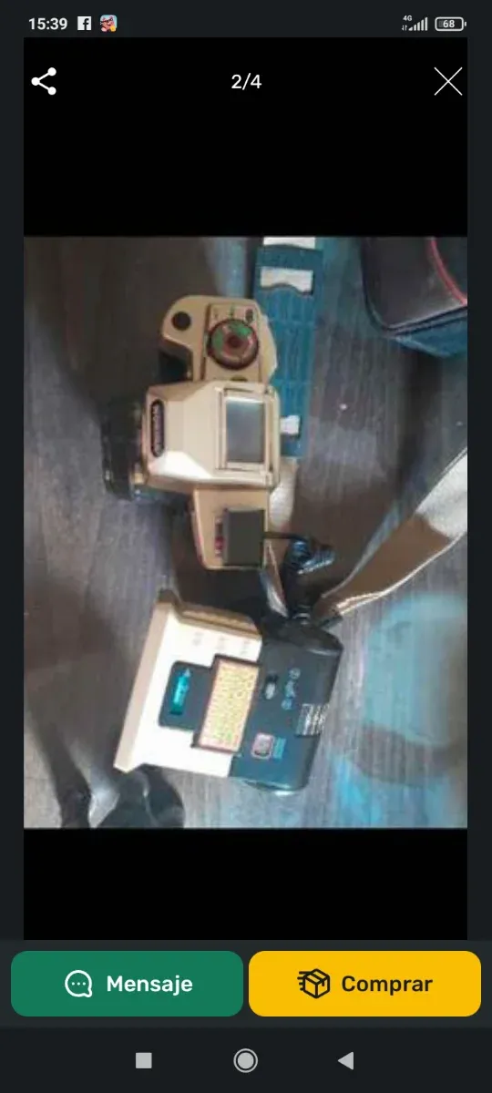 Cámara de fotos antigua familiar precio negociable