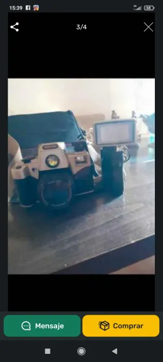 Cámara de fotos antigua familiar precio negociable
