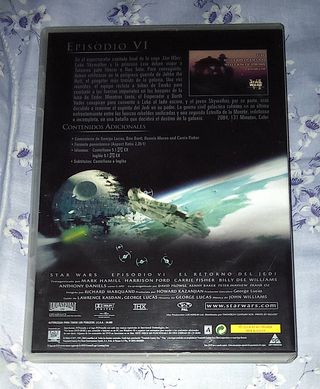 Dvd Star Wars VI: El Retorno del Jedi ( nuevo )