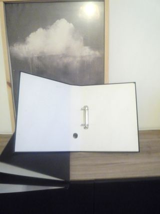 3 carpetas archivadoras A4