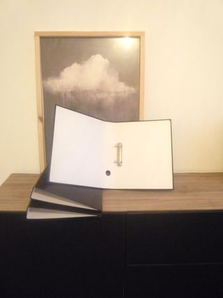 3 carpetas archivadoras A4