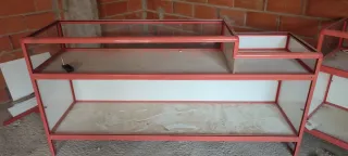 Dos mostradores para tienda y/o negocio