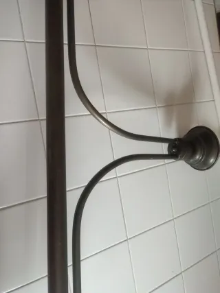 Lámpara de comedor rústica