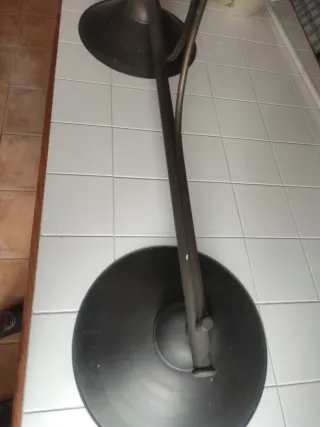 Lámpara de comedor rústica