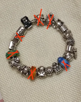 Charm Pandora ORIGINAL plata