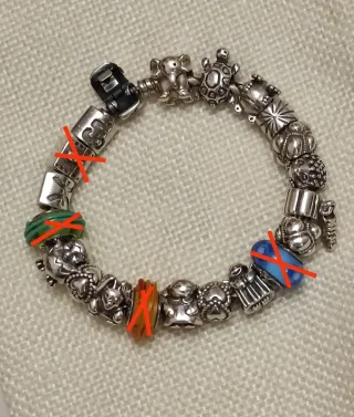 Charm Pandora ORIGINAL plata