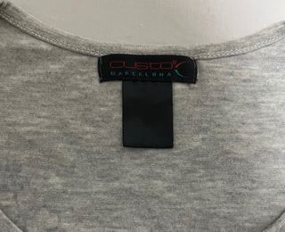 Camiseta Custo manga corta estampado mujer