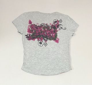 Camiseta Custo manga corta estampado mujer