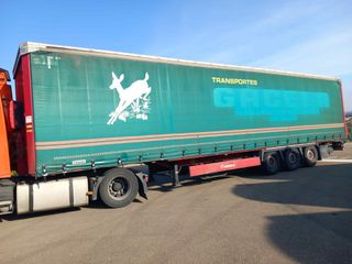 SEMIRREMOLQUE LONA KRONE MEGA LINER 2015