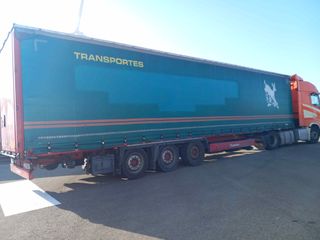 SEMIRREMOLQUE LONA KRONE MEGA LINER 2015