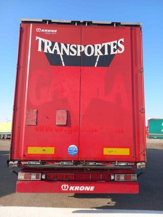 SEMIRREMOLQUE LONA KRONE MEGA LINER 2015