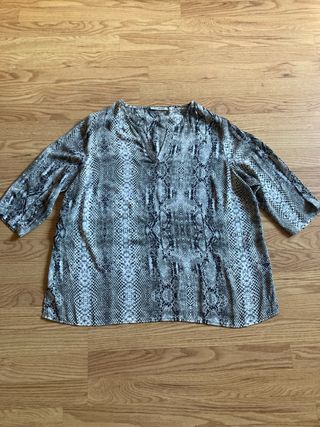 Camisa de Punto Roma con estampado de Serpiente