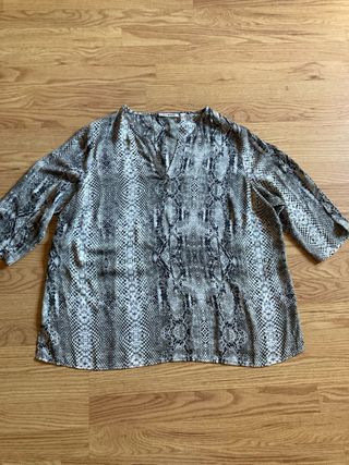 Camisa de Punto Roma con estampado de Serpiente