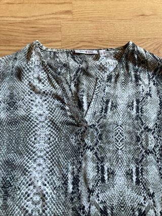 Camisa de Punto Roma con estampado de Serpiente