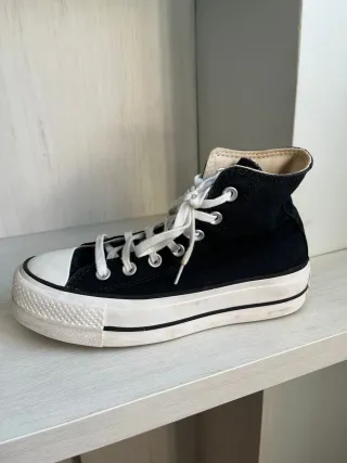 Zapatillas Converse Negras Plataforma