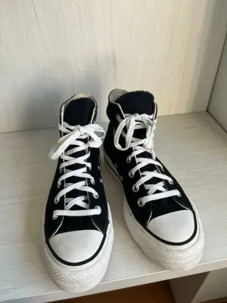 Zapatillas Converse Negras Plataforma