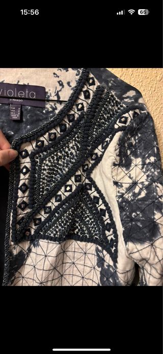 Chaqueta Boho Chic Bordada