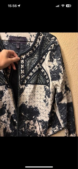 Chaqueta Boho Chic Bordada