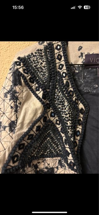 Chaqueta Boho Chic Bordada