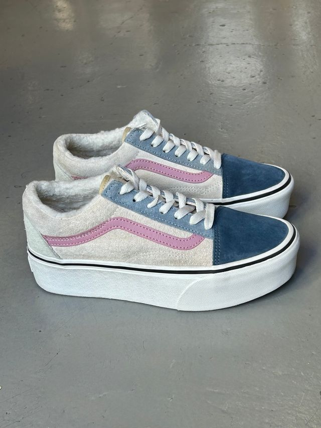 Zapatillas Vans 38, Old Skool Stackform Pig Suede