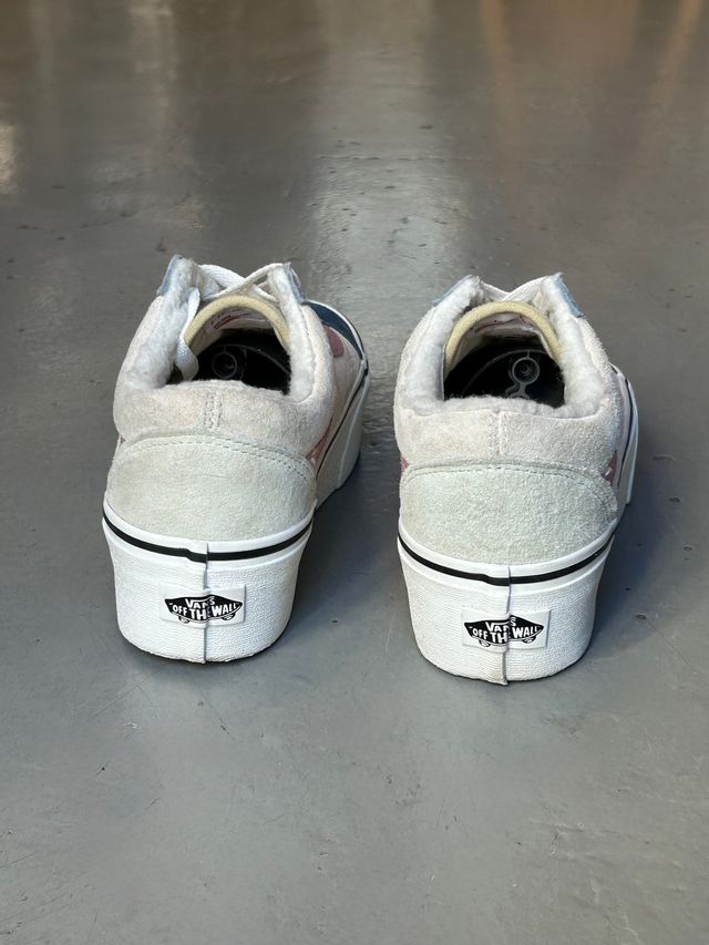 Zapatillas Vans 38, Old Skool Stackform Pig Suede