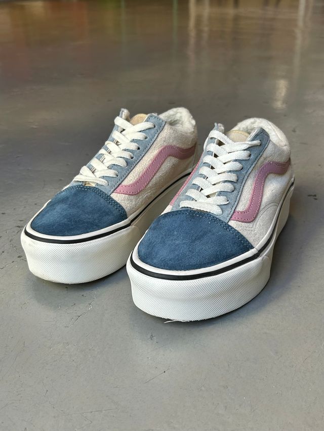 Zapatillas Vans 38, Old Skool Stackform Pig Suede