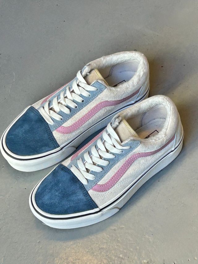 Zapatillas Vans 38, Old Skool Stackform Pig Suede