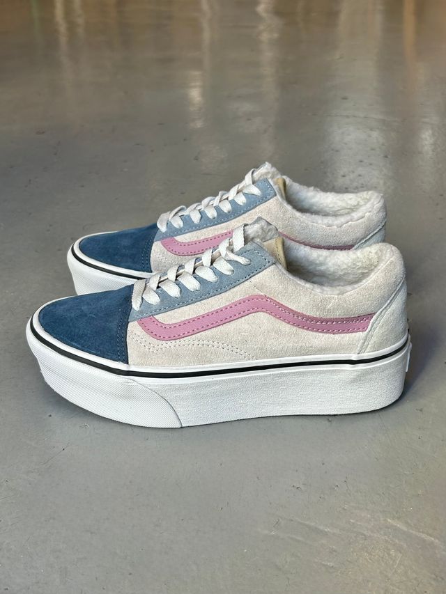 Zapatillas Vans 38, Old Skool Stackform Pig Suede