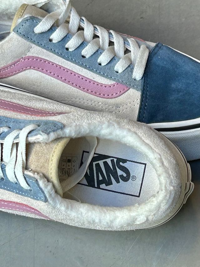 Zapatillas Vans 38, Old Skool Stackform Pig Suede