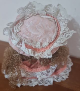 Bambola artigianale VICABON stile Capodimonte