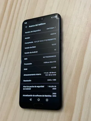 Huawei P20 Pro 128GB Nero