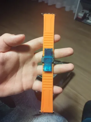 Correa Reloj 22mm Naranja