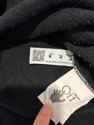 Sudadera Off-White Negra