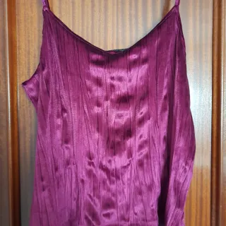 Camiseta lencera con encaje