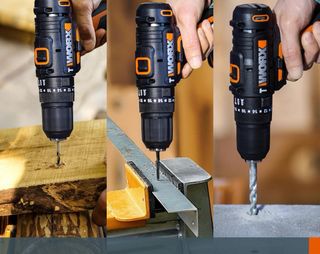 Taladro Percutor WORX 20V + 2 baterías