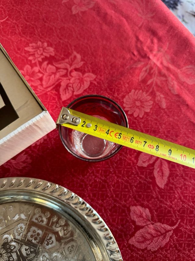 Servizio da tè marocchino bicchieri