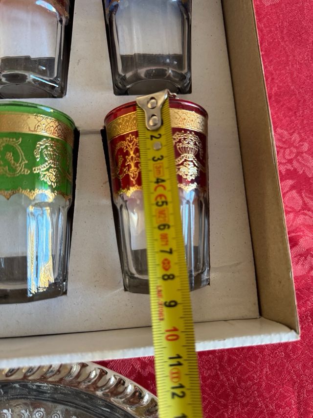 Servizio da tè marocchino bicchieri