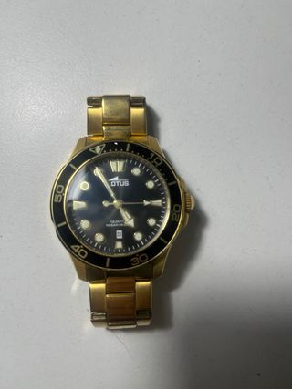 Reloj Lotus Negro/Dorado 18761/3(PRECIONEGOZIABLE)