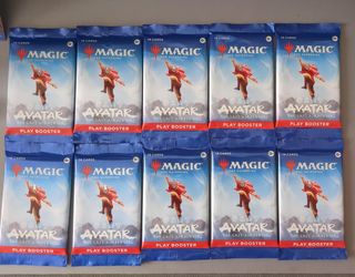 6x Sobres de cartas - MTG Avatar