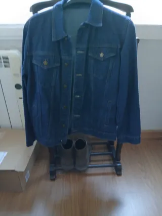 Cazadora vaquera azul