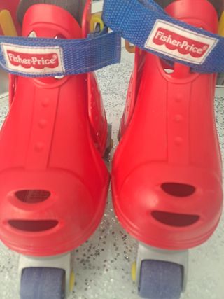 Patines Fisher-Price Rojos