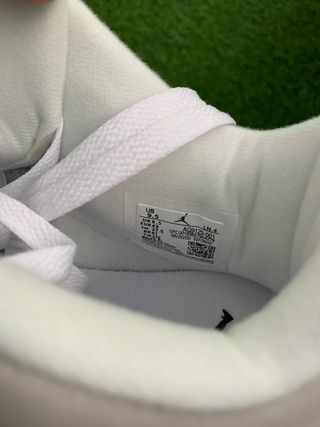 Zapatillas Air 4 T43 Plata y Blanco