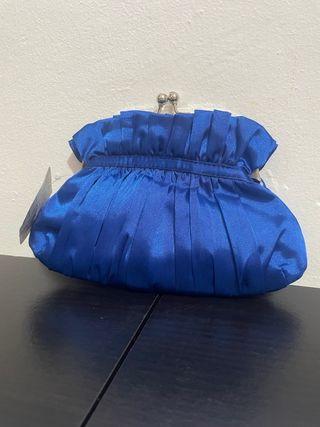 Bolso de mano azul Prestigio