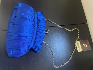 Bolso de mano azul Prestigio